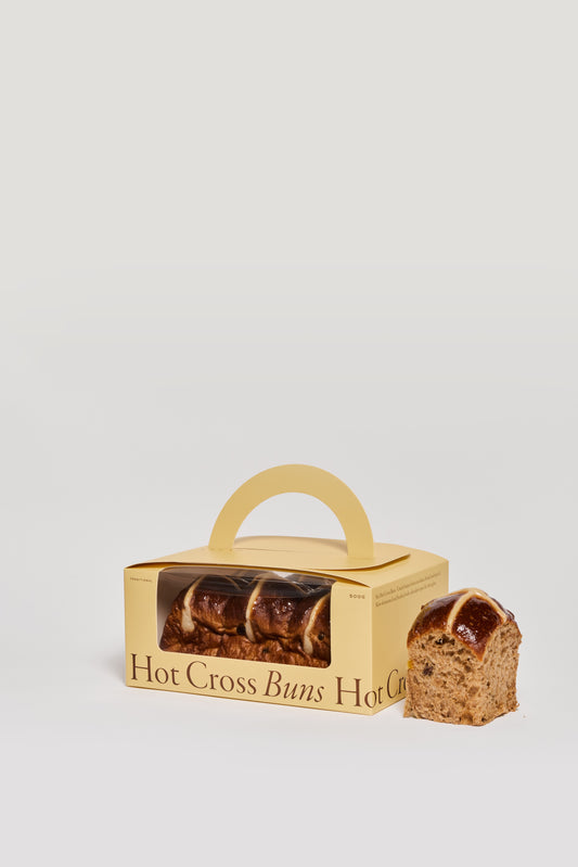 Traditional Hot Cross Bun 6 Pack