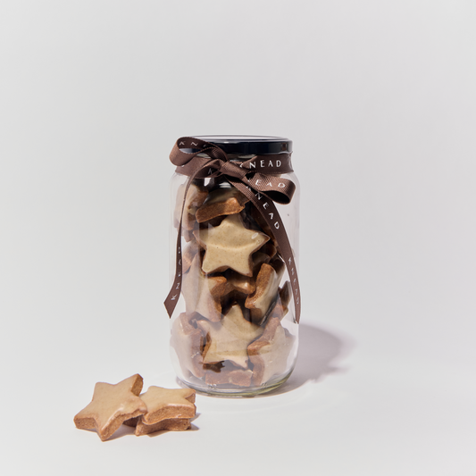 Gingerbread Star Jar